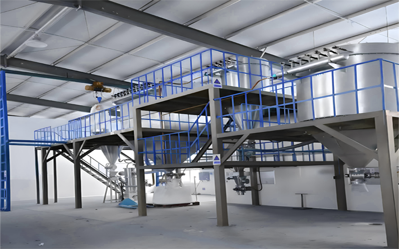 Analysis of ternary material pulverization process: air jet mill