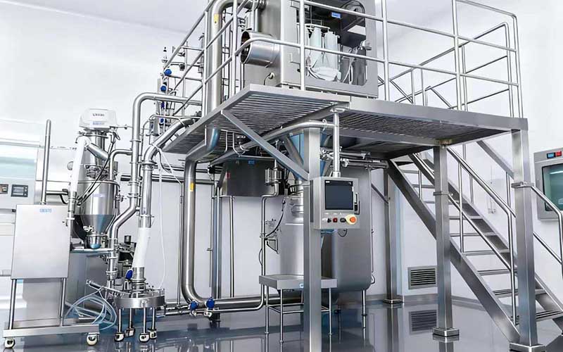 Jet Mill for Pharmaceutical Powder Processing