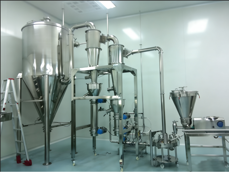 Jet Mill for Pharmaceutical Powder Processing