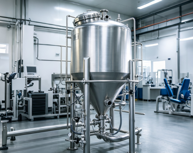 Industrial Air Mixer for Powder Processing