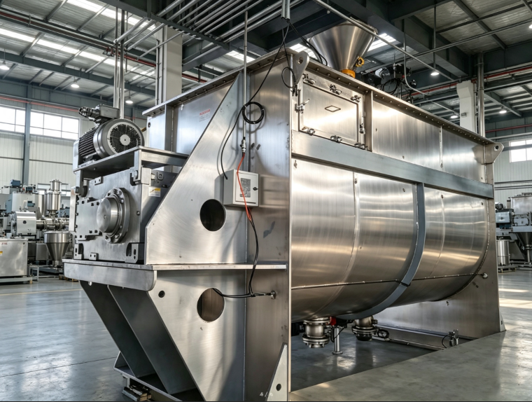 Horizontal Ribbon Mixer Manufacturer | Industrial Powder Mixing Machine for Battery, Pharmaceutical Horizontal Ribbon Mixer Manufacturer | Industrial Powder Mixing Machine for Battery, Pharmaceutical